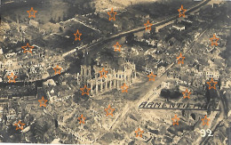 ARMENTIERES Carte Photo Allemande Vue D'ensemble Aérienne, Guerre 14-18, WW1 - Armentieres
