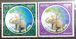 Bhutan 1999, Millennium, MNH Stamps Set - Bhoutan