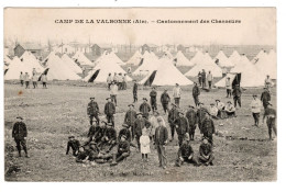 01 Camp De La VALBONNE, Cantonnement Des Chasseurs Alpins. 2 SCAN. - Sin Clasificación