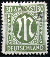 Germany,Bizone,  30 Pf.,cancel,as Scan - Lettres & Documents