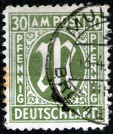 Germany,Bizone,  30 Pf.,cancel,as Scan - Briefe U. Dokumente