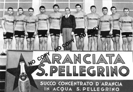 PHOTO CYCLISME REENFORCE GRAND QUALITÉ ( NO CARTE ), TEAM SAN PELLEGRINO 1957 - Cyclisme