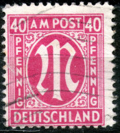 Germany,Bizone,  40 Pf.,cancel,as Scan - Covers & Documents