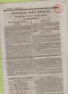 JOURNAL DES DEBATS 12 11 1817 - MADRID LISBONNE ILE MARGARITA - LONDRES FUNERAILLES PRINCESSE ROYALE AUTOPSIE - NANCY - - 1800 - 1849