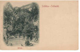 1900/05 - SLIZZA Schlucht Bei TARVIS , Gute Zustand, 2 Scan - Other & Unclassified