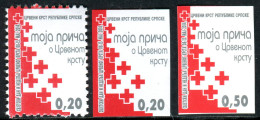 BOSNIA SERBIA(169) - Red Cross - MNH Set - 2014 - Bosnien-Herzegowina