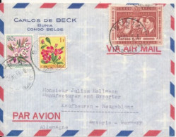 BELGIAN CONGO COVER FROM BUNIA 05.12.59 TO GERMANY - Storia Postale