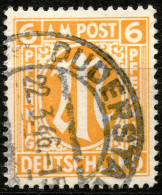 Germany,Bizone, 6 Pf.,cancel,as Scan - Storia Postale