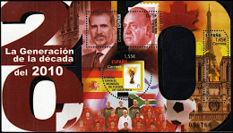 España 2020 Edifil 5431 Sello ** HB La Generación De La Década Del 2010 Selección Española De Futbol Copa Mundo, Reyes - Nuovi
