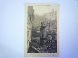 2024 - 1911  LA CATASTROPHE DE LYON-SAINT-JEAN  :  Le Clairon Chargé De Sonner L'alarme En Cas De Danger   XXX - Other & Unclassified