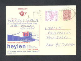 PUBLIBEL N° 2727 N  -  MEUBELCENTRALE HEYLEN  - 6F  (668) - Werbepostkarten
