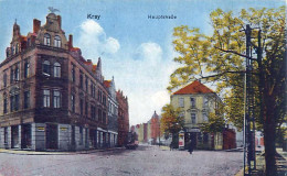 Cpa KRAY Hauptstrasse ( Krayer Str. 278 Und 263 ) - Essen