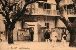 La Délégation Du Gouvernement, Dakar Senegal French Colony 1900s Unused Postcard. Publisher A.Albaret, Dakar - Sénégal