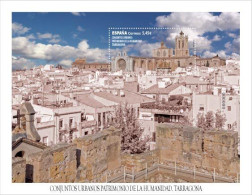 España 2020 Edifil 5434 Sello ** HB Conjuntos Urbanos Patrimonio De La Humanidad Tarragona Michel BL346 Yvert F5185 - Nuovi