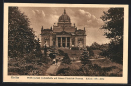 AK Görlitz, Oberlausitzer Gedenkhalle Mit Kaiser-Friedrich-Museum, Erbaut 1898-1902  - Goerlitz