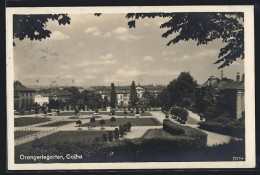 AK Gotha, Orangeriegarten  - Gotha