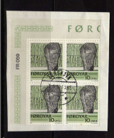 Iles Feroe - 1981 - 10 ö Ecrits Historiques - Obliteres - Faroe Islands