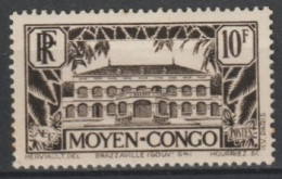 CONGO - 1933 - YVERT N°133 * MH - COTE = 75 EUR - Ongebruikt