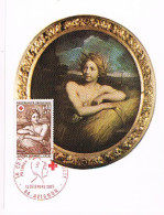 84 AVIGNON S/ YT 1619 "l'été" De Mignard  Timbre Croix Rouge BT 1er Jour 13/12/1969  (211) - Commemorative Postmarks
