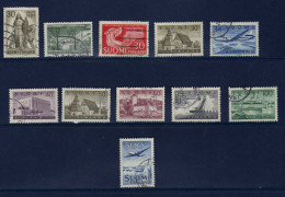 Finlande - Sites - Architecture - Avions - Obliteres - Used Stamps