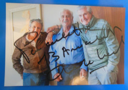 AUTOGRAPHE DE CLAUDE LELOUCH SUR PHOTO - Actores Y Comediantes 