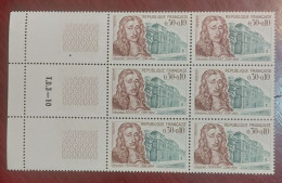 France Bloc De 6 Timbres  Neuf** YV N° 1471 Mansart Célébrités - Mint/Hinged