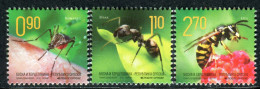 BOSNIA SERBIA(173) - Fauna - Insects - Definitive - MNH Set - 2014 - Bosnia And Herzegovina