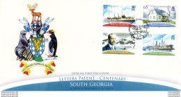 South Georgia. Lettere Patenti 2008. FDC. - Islas Malvinas