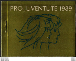 1989 Svizzera Pro Juventute Booklet Gold MNH SBHV N. 38 - Sonstige & Ohne Zuordnung