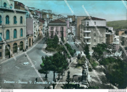 Bu506 Cartolina Potenza Piazza Vittorio Emanuele E Monumento Aicaduti Basilicata - Potenza