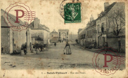 FRANCIA. FRANCE. SAINT-THIBAULT - Rue Des Ponts. ETAT. - Andere & Zonder Classificatie