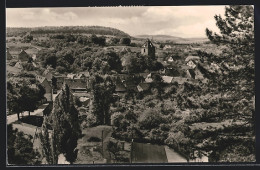 AK Mansfeld OT Leimbach /Kr. Hettstedt, Teilansicht  - Mansfeld