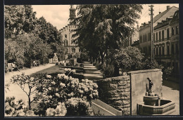 AK Markneukirchen, Ernst-Thälmann-Platz  - Markneukirchen