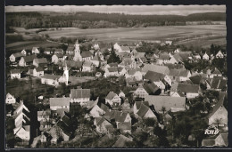 AK Attenweiler /Biberach, Ortsansicht Vom Flugzeug Aus  - Biberach