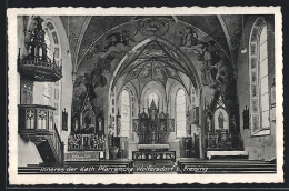 AK Wolfersdorf B. Freising, Inneres Der Kath. Pfarrkirche  - Freising