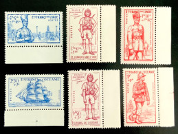 1941 ÉTABLISSEMENTS FRANCE DE L’INDE / DE L’OCÉANIEN - DÉFENSE DE L’EMPIRE - NEUF** - Unused Stamps