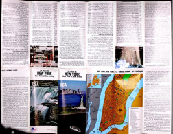 Dépliant Touristique.Ville De New York Et New Jersey La Grosse Pomme De L'Amérique.U.S.A. - Toeristische Brochures