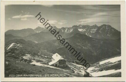Hochobir - Rainerhaus - Steieralpen - Foto-AK 1928 - Verlag Helff Lichtbild Graz - Autres & Non Classés