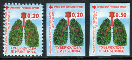 BOSNIA SERBIA(175) - Red Cross - Tuberculosis -MNH Set - 2014 - Bosnia And Herzegovina