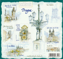 France 2008 Capitales Européennes Prague République Tchèque Bloc Feuillet N°126 Neuf** - Mint/Hinged