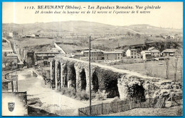 CPA 69 BEAUNANT Rhône - Les AQUEDUCS ROMAINS - Vue Générale ¨¨ Roma Archéologie - Other & Unclassified