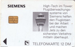 GERMANY - Teddy Bear, Siemens Umwelt 3/High-Tech Im Tower(O 168), Tirage 20000, 02/95, Mint - O-Series : Series Clientes Excluidos Servicio De Colección