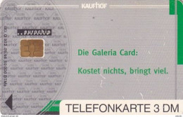 GERMANY - Kaufhof/Galeria Card(O 922), Tirage 50000, 09/98, Mint - O-Series : Series Clientes Excluidos Servicio De Colección