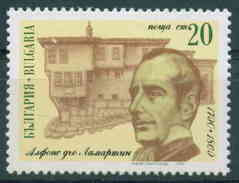 3854 Bulgaria 1990 Alphonse De Lamartine  FRANCE Poet ** MNH /A. De Lamartine (1790-1869), Franzosischer Dichter - Nuevos