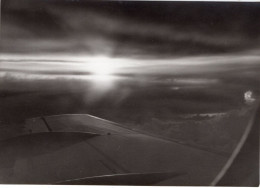 Sonnenuntergang Rückflug Von Menorca 1972 - Aviación