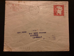 LETTRE NLC (PORT PAYE) OBL.MEC.30 V 1931 PP PARIS IX - Mechanical Postmarks (Other)