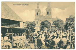 BL 13 - 24188 LYNTUPY Pastavy, Market, Church, Belarus - Old Postcard - Unused - Weißrussland