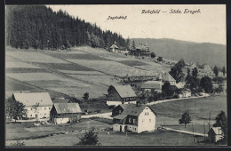 AK Rehefeld /Sächs. Erzgeb., Ortsansicht Mit Jagdschloss  - Hunting