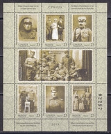 Serbia 2018 Album Of Remembrance To Our Ancestors From First World War Art Photography History WW1 Mini Sheet Block MNH - Serbia