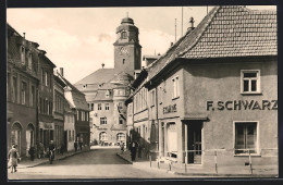 AK Artern, Johannisstrasse Mit Geschäften  - Other & Unclassified